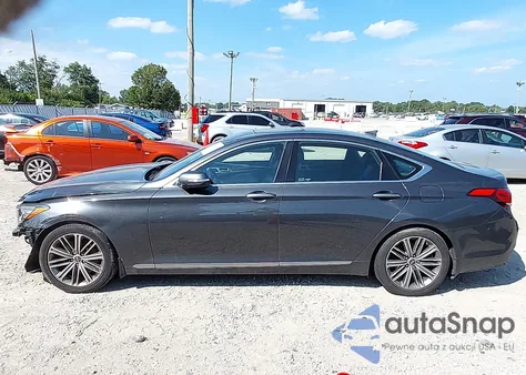 2018 Genesis G80 3.8 from USA, damaged, VIN KMHGN4JEXJU223637